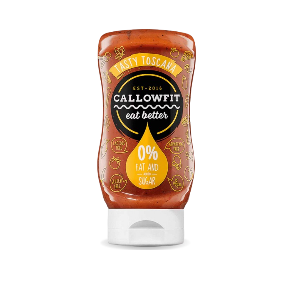 CALLOWFIT salsa zero calorie TASTY TOSCANA (300ml) EXP. 29.03.25