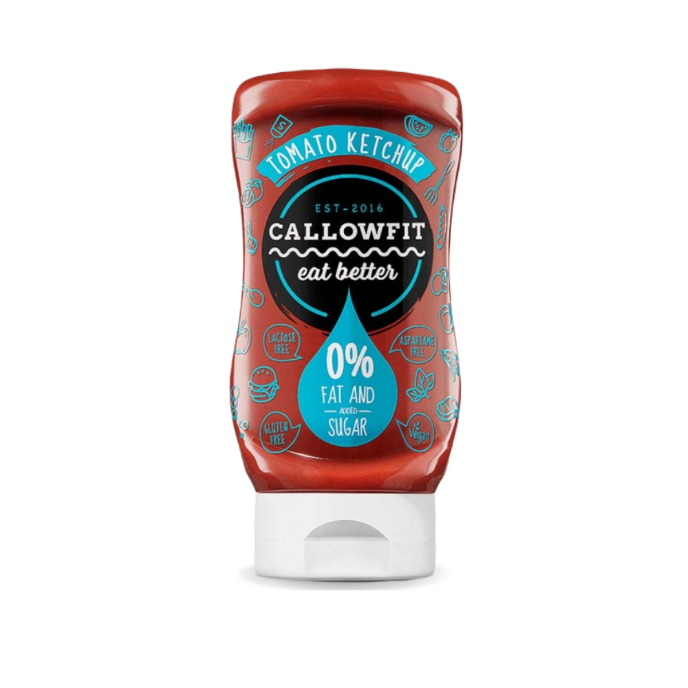 CALLOWFIT zero calorie sauce TOMATO KETCHUP (300ml)