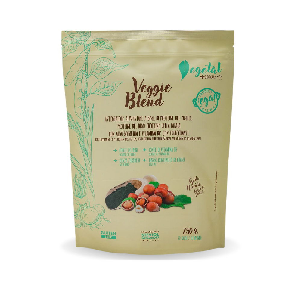 +WATT VEGGIE BLEND (750g) vegan proteins