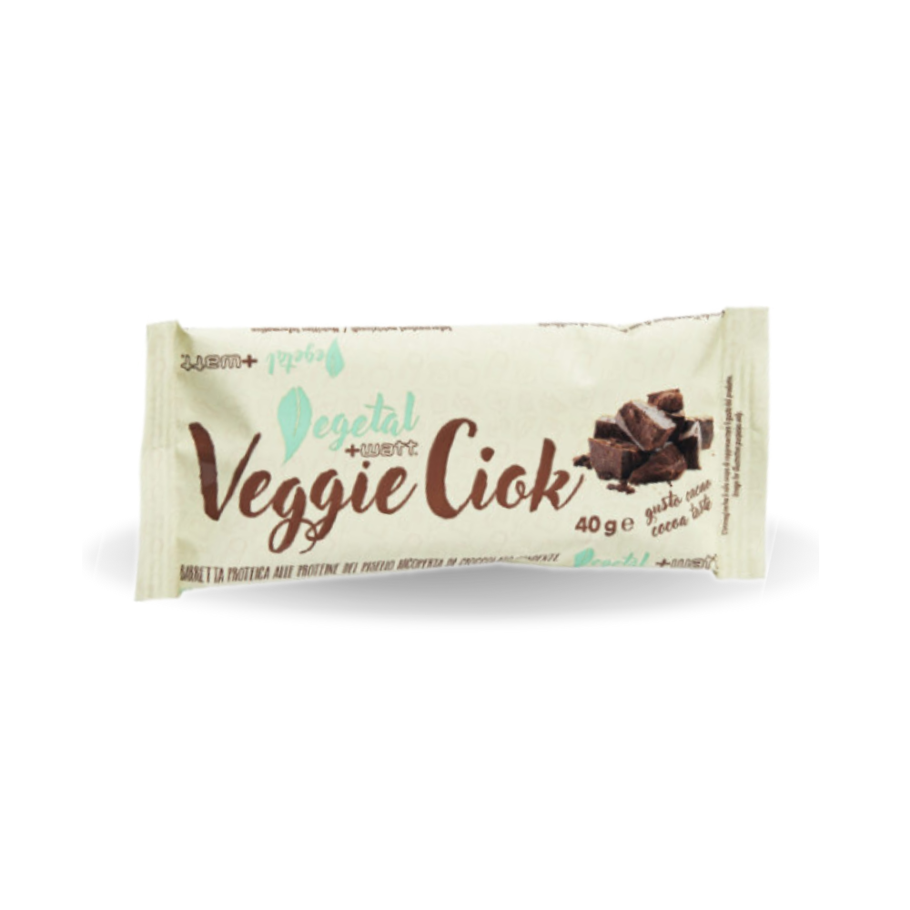 +WATT VEGGIE CIOK vegan protein bar (40g)