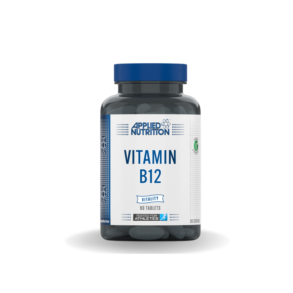 Vitamina B12 Applied Nutrition (90 kaps. – 90 port.) EXP. 31.05.26