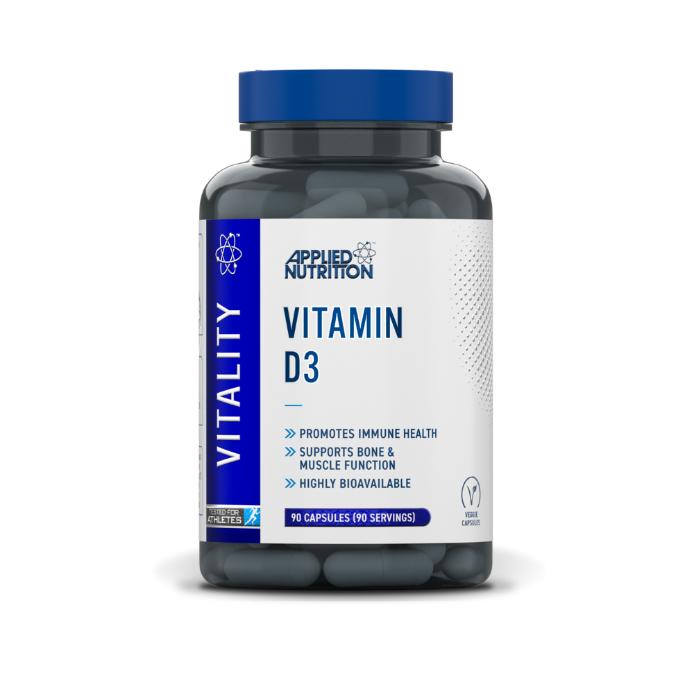 Vitamin D3 Applied Nutrition (90 caps. - 90 serv.)