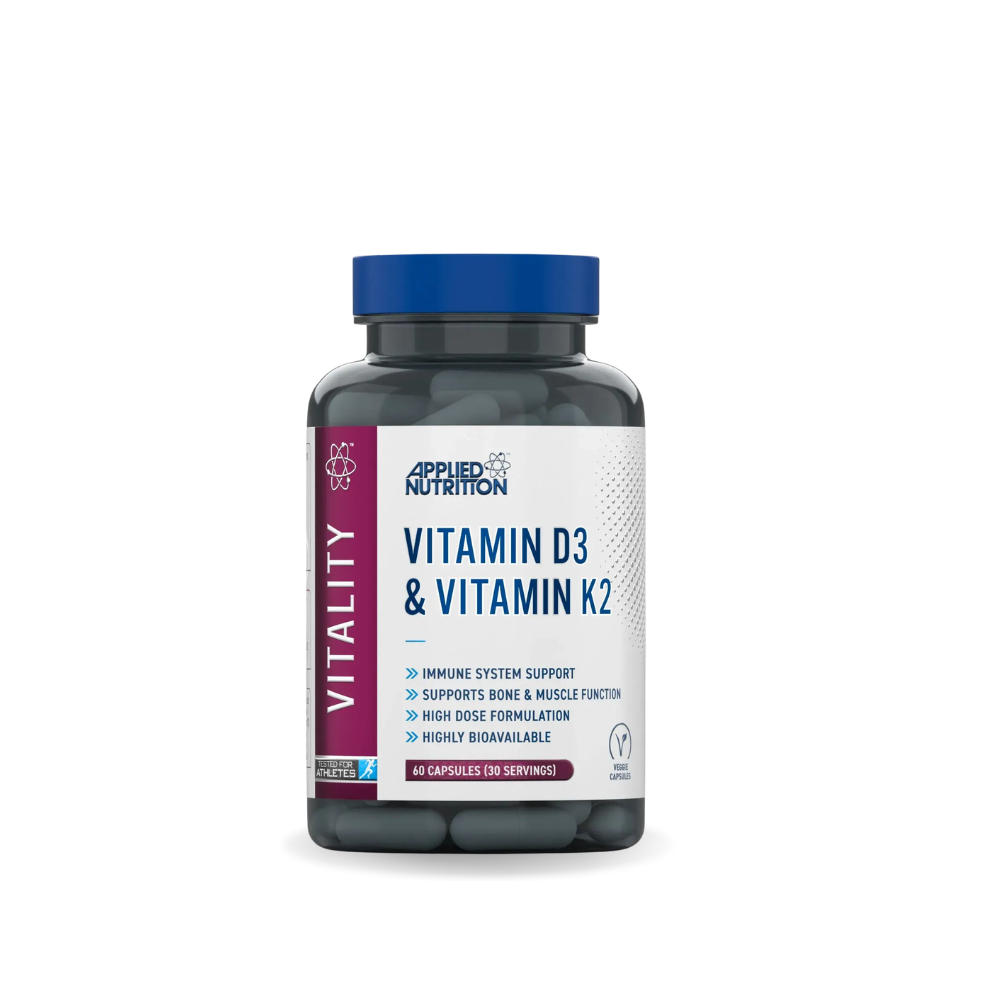 Vitamin D3 & K2 Applied Nutrition (60 Kaps. – 60 Port.)