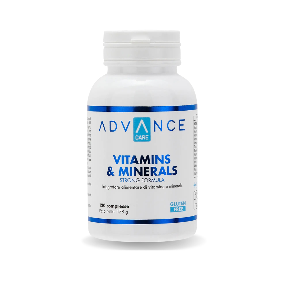 Vitamins & Minerals Strong Formula +Watt (120 cpr. – 120 serv.)