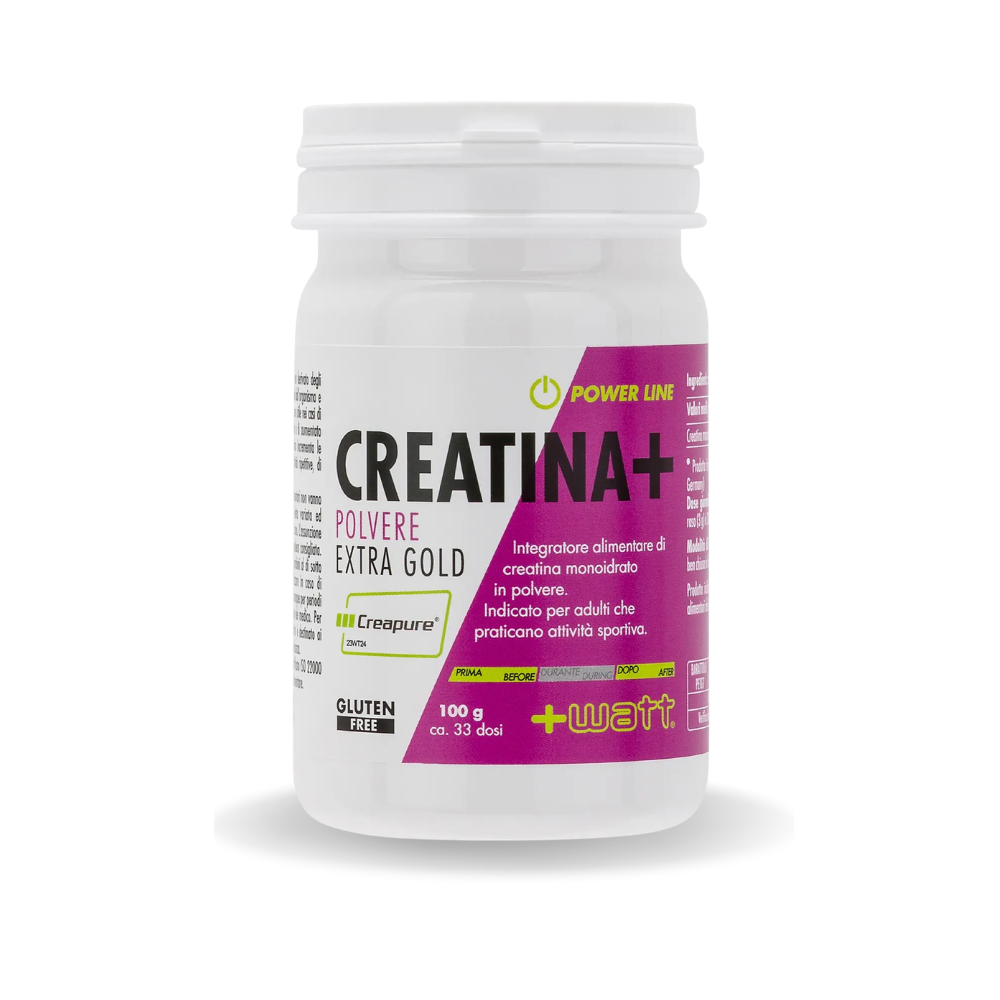 Kreatin-Monohydrat Creapure® +Watt Extragold (300g – 100 Port.)