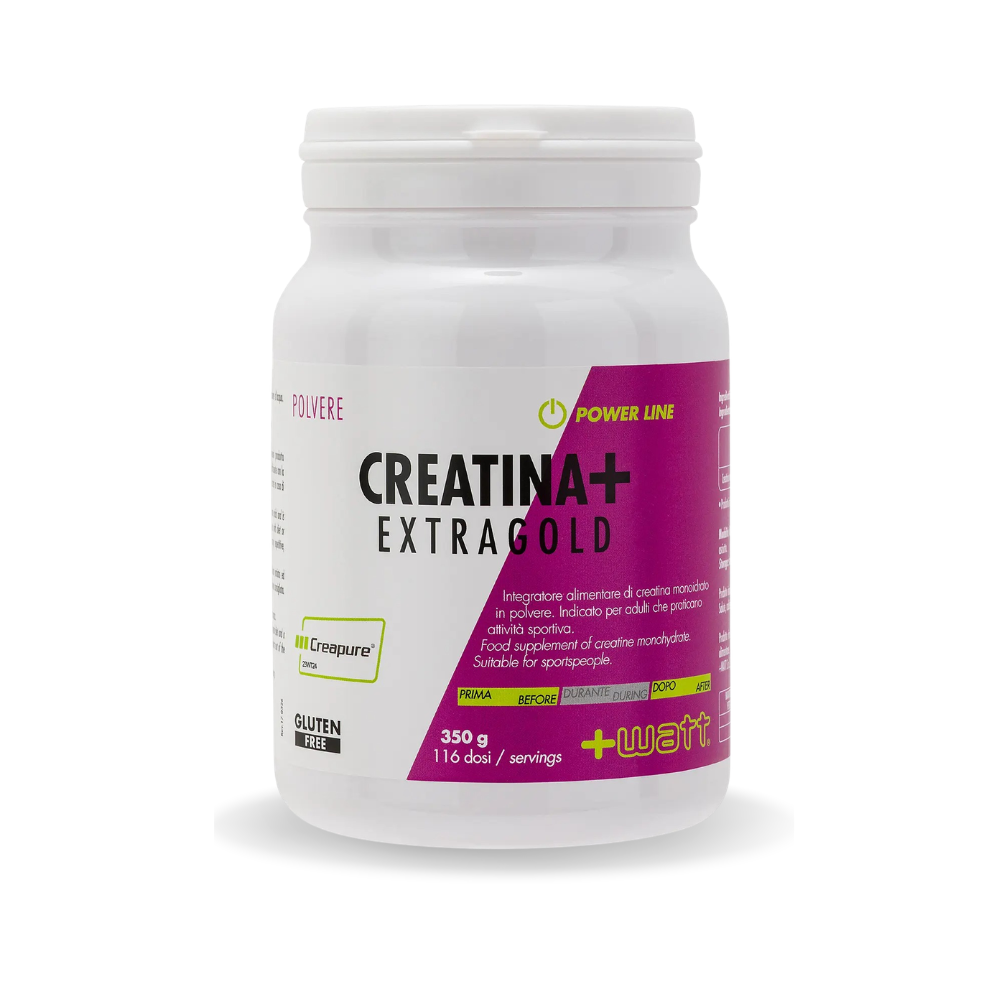 Kreatin-Monohydrat Creapure® +Watt Extragold (350g – 116 port.)