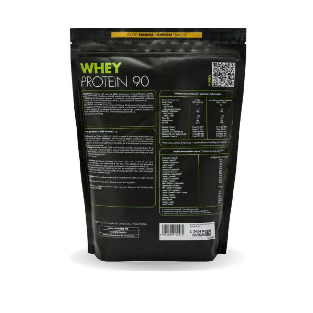 WHEY PROTEIN 90 isolierte Proteine ​​(750g)