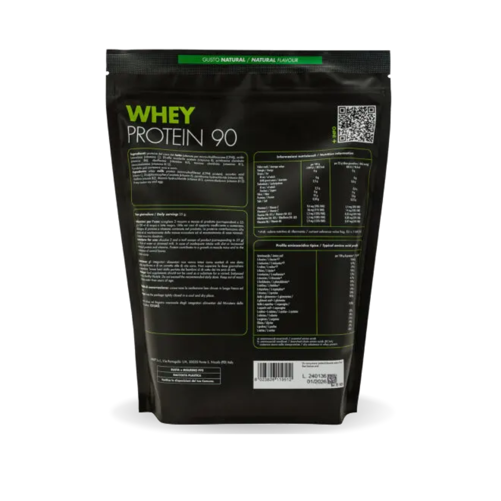 WHEY PROTEIN 90 isolierte Proteine ​​(750g)