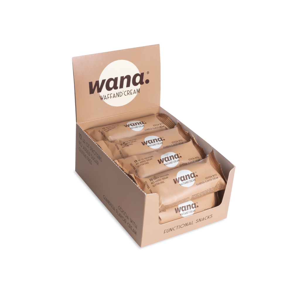 WAFFAND'CREAMbarretta proteica (box 12x43g)