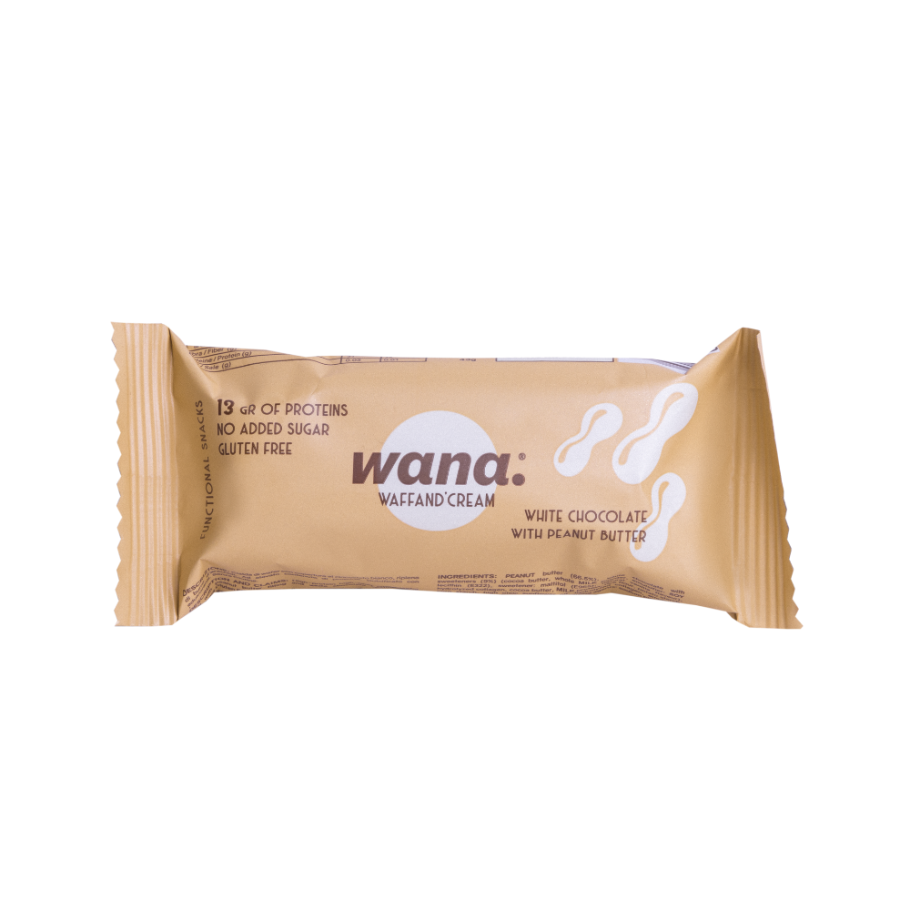 WAFFAND'CREAM Proteinriegel (43 g), glutenfrei