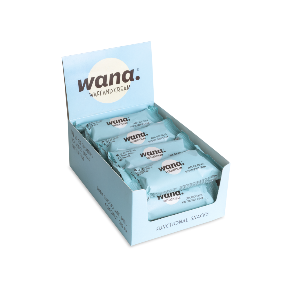 WAFFAND'CREAMbarretta proteica (box 12x43g)
