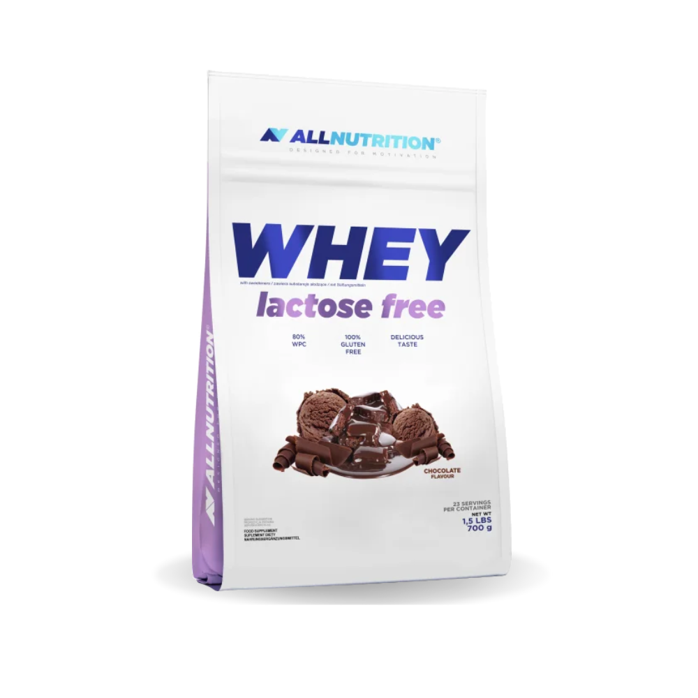Proteine del Siero del Latte Senza Lattosio e Senza Glutine (700g) | ALL Nutrition