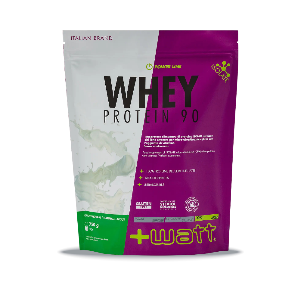 Whey Protein Isolate 90 +Watt 750 g Neutral