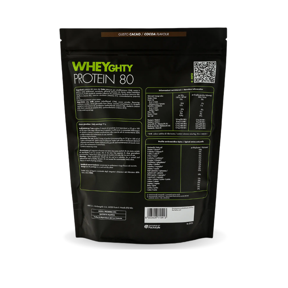 +WATT WHEYGHTY PROTEIN 80 proteine whey (750g)