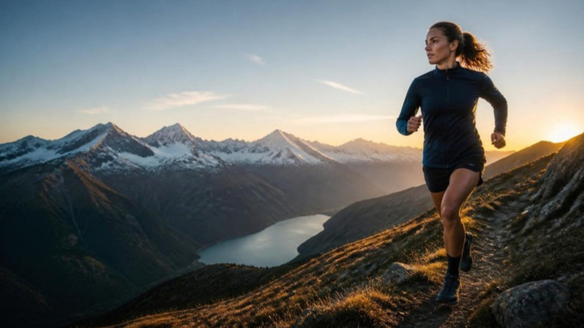 Runner sulle Alpi svizzere