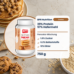 BPR Nutrition Oat Protein Pancake Cookies 750 g: 39% Protein, 57% Hafermehl, 1.6% Zucker, Pancake-Mischung (DE)