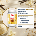 BPR Nutrition Oat Protein Pancake Gelato alla Vaniglia 750 g: 39% Protein, 57% Hafermehl, 1.6% Zucker (DE)
