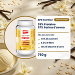 BPR Nutrition Oat Protein Pancake Gelato alla Vaniglia 750 g: 39% Protein, 57% Hafermehl, 1.6% Zucker (IT)