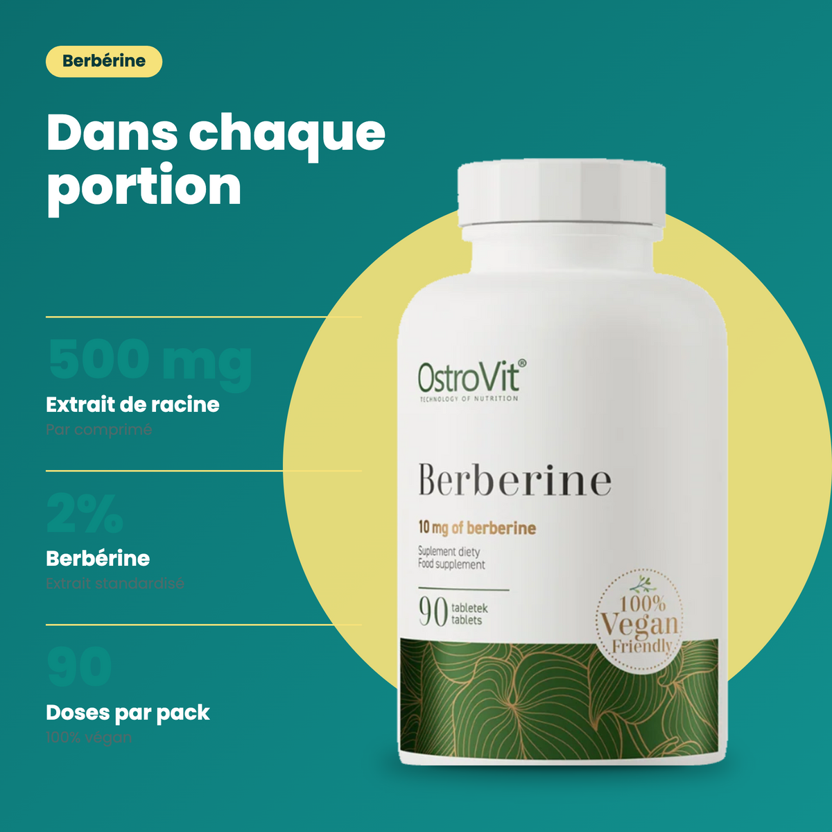 Berberine VEGE OstroVit (FR)