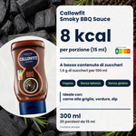 Salsa Callowfit BBQ, grafica dei vantaggi, versione italiana
