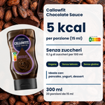 Salsa Callowfit Chocolate, grafica dei vantaggi, versione italiana