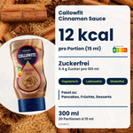 Sauce Callowfit Cinnamon, visuel des avantages, version allemande