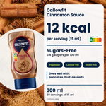 Sauce Callowfit Cinnamon, visuel des avantages, version anglaise