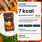 Sauce Callowfit Curry Ketchup, visuel des avantages, version italienne