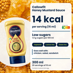 Sauce Callowfit Honey Mustard, visuel des avantages, version anglaise