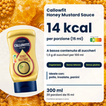 Sauce Callowfit Honey Mustard, visuel des avantages, version italienne