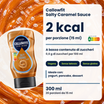 Salsa Callowfit Salty Caramel, grafica dei vantaggi, versione italiana