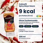 Salsa Callowfit Spicy Mayo, grafica dei vantaggi, versione tedesca