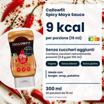 Salsa Callowfit Spicy Mayo, grafica dei vantaggi, versione italiana
