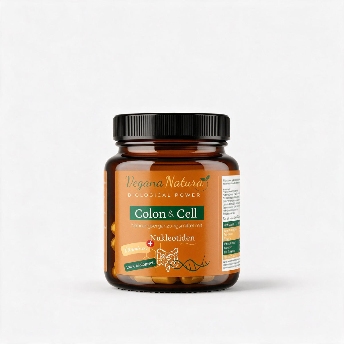 Colon & Cell Vegana Natura 60 capsules, front