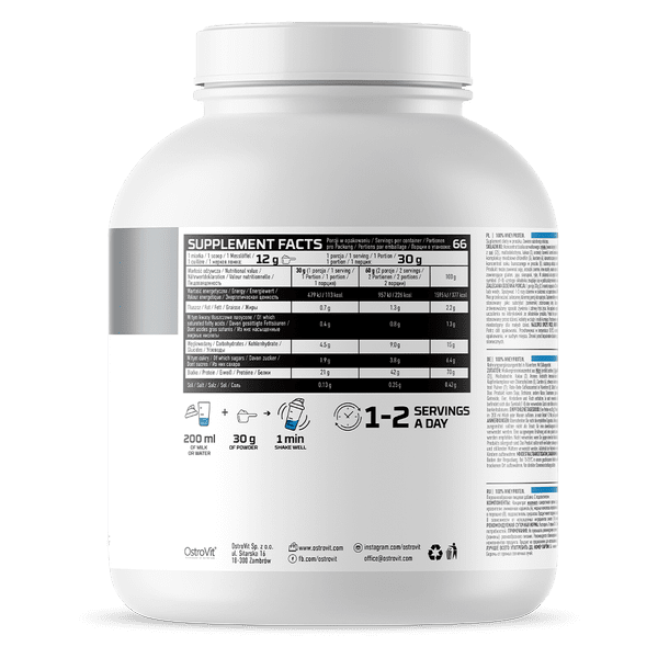 OstroVit 100% Whey Protein 2000 g
