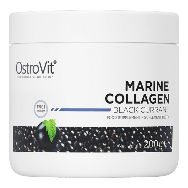 OstroVit Marine Collagen 200 g black currant