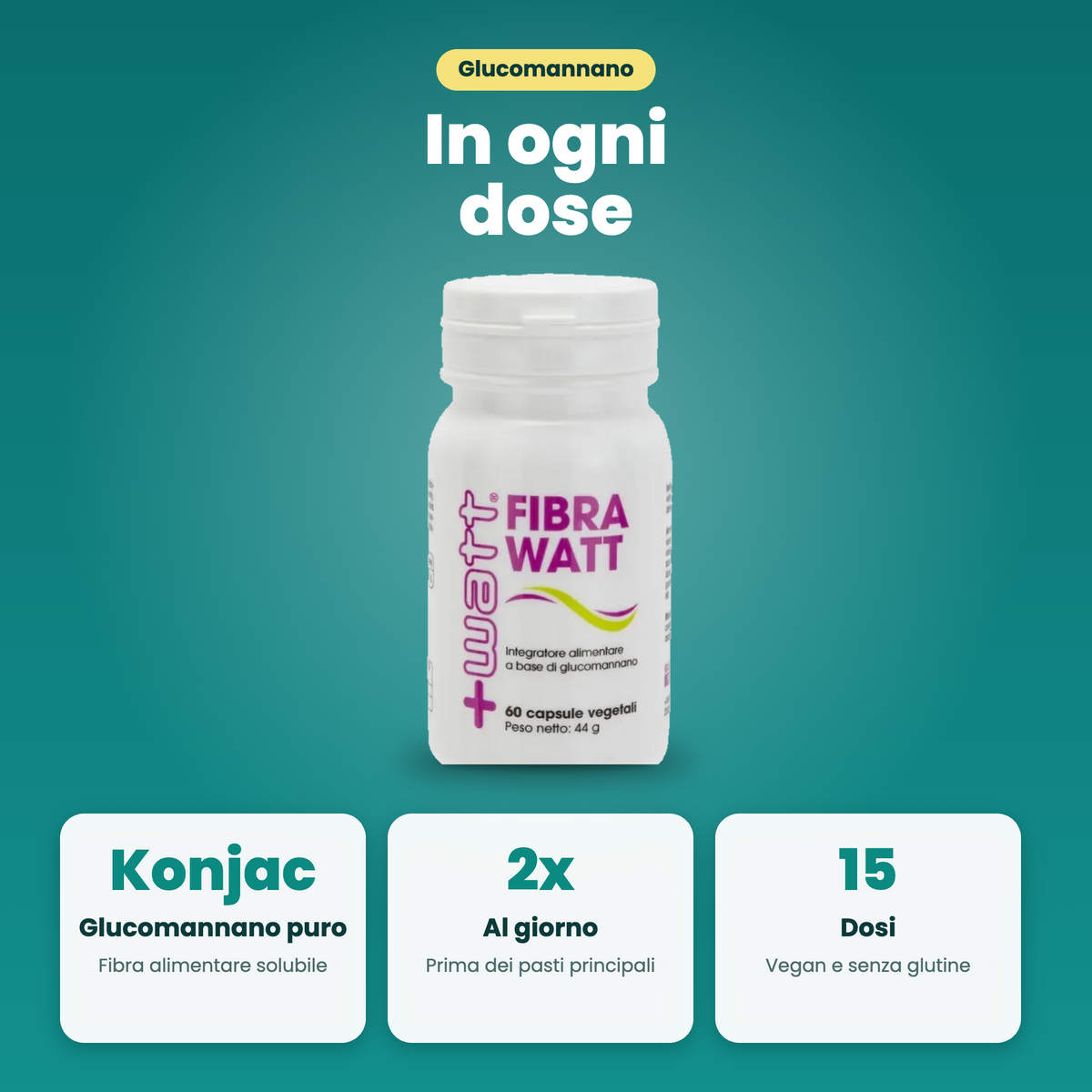 Glucomannan Fibra Watt (IT)