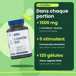 L-Carnitine 1500 Applied Nutrition (FR)
