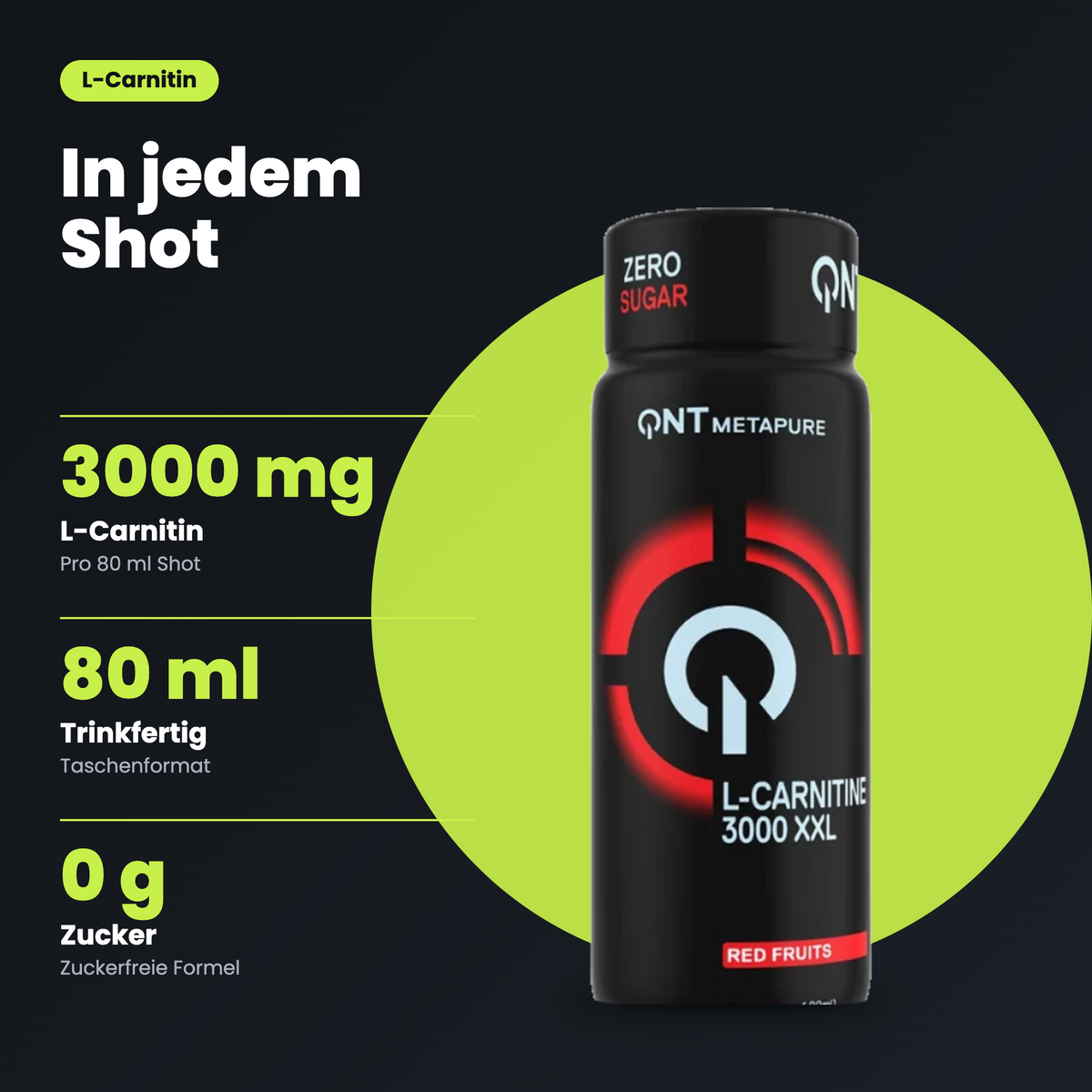 L-Carnitine Shot 3000 QNT (DE)