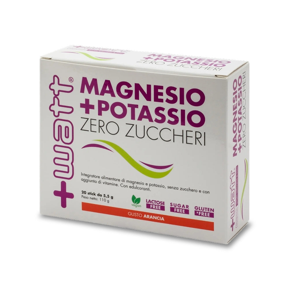 Magnesio + Potassio Zero Zuccheri +Watt (110 g – 20 serv.)