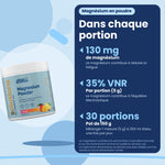 Magnésium en poudre Applied Nutrition Tropical 150 g, bénéfices en français