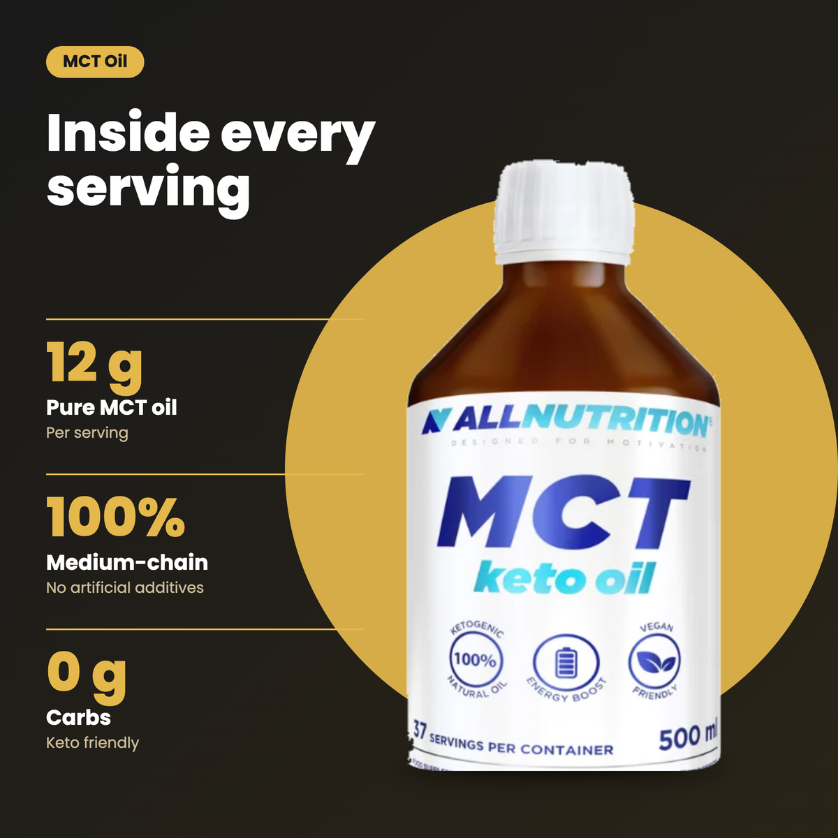 MCT Keto Oil AllNutrition (EN)