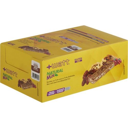 NATURAL MIX - barretta energetica - box 24x30g - +WATT