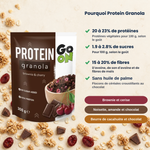 Protein Granola Go On 300 g, wichtigste Vorteile auf Französisch