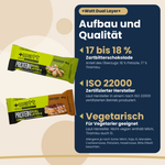 +Watt Protein Dual Layer+ bars, structure and quality (German version)