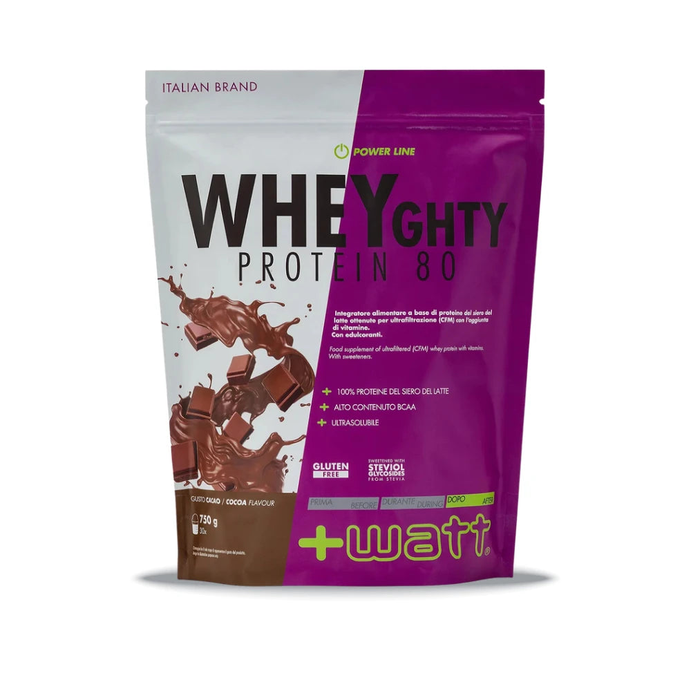 Whey Protein Konzentrat 80 +Watt (750 g – 30 Port.), Kakao