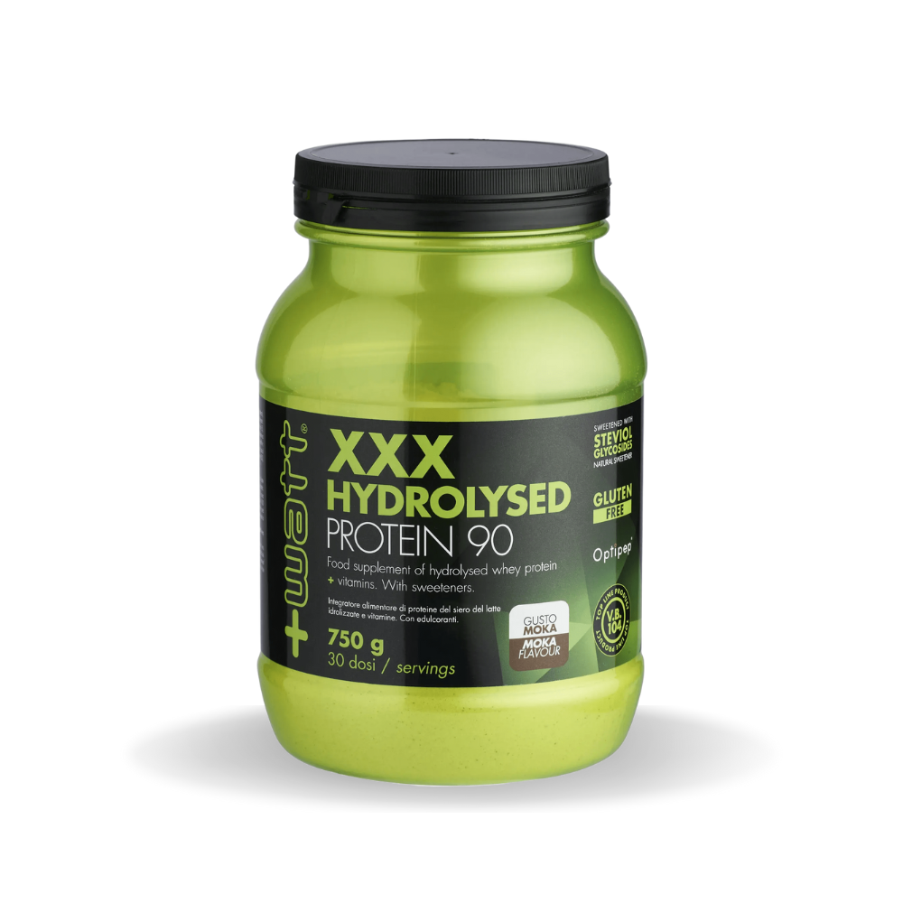 Whey Protein Isolate XXX Hydrolysed 90 +DH8 +Watt (750 g – 30 porz.)