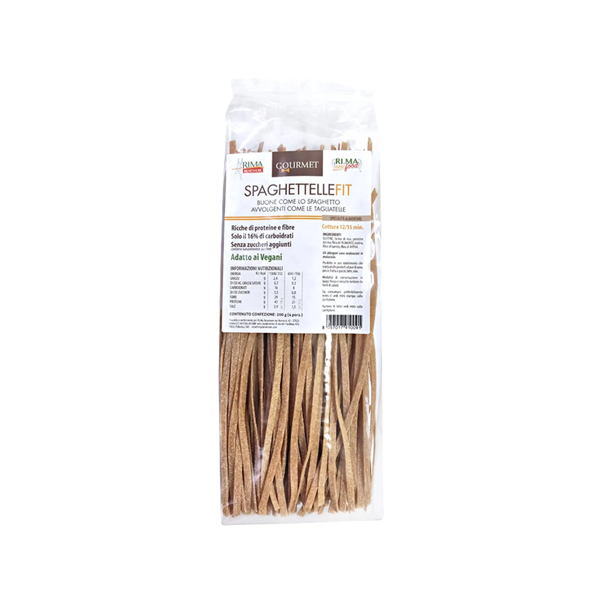 Pasta Fit- Spaghetti low carbs - Spaghettelle Fit - RimaBenessere