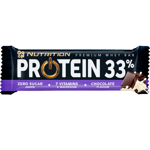 Protein Bar 33% - No Added Sugar - Chocolate - 50g - Go On Nutrition